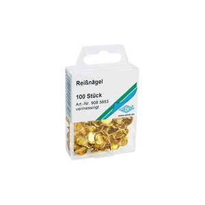 WEDO Punaises laiton diamètre: 10 mm