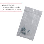 Cadre d'encastrement ton pierre aspect sablé ral 1013