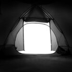 vidaXL Tente de camping à dôme 2 personnes tissu occultant imperméable