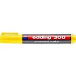 Marqueur Permanent 300 Jaune Pointe Moyenne 1 5-3 mm x 10 EDDING