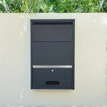 Boîte aux lettres pour colis - ParcelXL® - Boîte à colis - Indépendante - Boîte aux lettres suspendue - XXL - Courr