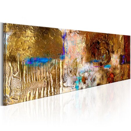 Tableau - golden structure l x h en cm 150x50