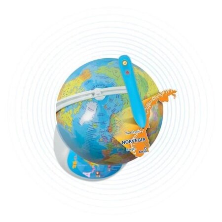 CLEMENTONI - EXPLORAGLOBE Connect Le globe interactif évolutif - Jeu  éducatif - 52202 - La Poste