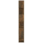 vidaXL Bibliothèque/Séparateur de pièce Chêne fumé 60x24x186 cm