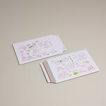 Lot de 50 enveloppes carton b-box 4 imprimée pâques format 250x353 mm