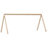 vidaXL Lit superposé avec toit 75x190 cm bois de pin massif
