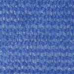 vidaXL Voile d'ombrage 160 g/m² rectangulaire bleu 4x5 m PEHD