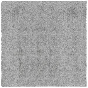 vidaXL Tapis shaggy PAMPLONA poils longs moderne gris 240x240 cm