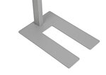 Lampadaire LED MAULjaval, réglable argenté MAUL