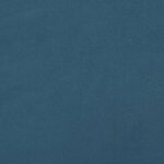vidaXL Tête de lit avec oreilles Bleu foncé 93x23x118/128 cm Velours