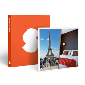 SMARTBOX - Coffret Cadeau Séjour à Paris avec visite guidée d'1h30 de la tour Eiffel -  Multi-thèmes