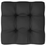 vidaXL Salon de jardin avec coussins 8 Pièces blanc bois de pin massif