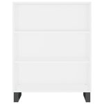 vidaXL Buffet blanc 69 5x32 5x180 cm bois d'ingénierie