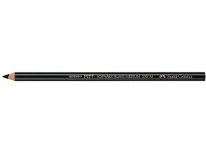 Crayon fusain PITT sans huile Moyen Noir FABER-CASTELL