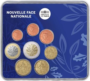 France - Monnaie de Paris Nouvelle Face Nationale - Miniset BU 2022 (MDP)