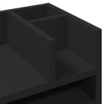 Organisateur armoire de bureau 44 5 x 24 x 25 cm bois d'ingénierie noir 02_0043567
