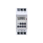 Perel - Programmateur hebdomadaire numérique - Montage sur rail Din - 9 5 X 6 5 X 4 5 mm