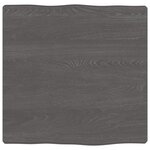 vidaXL Dessus de table bois massif traité bordure assortie