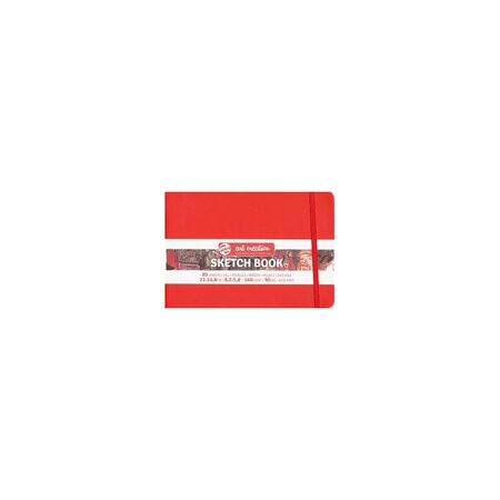 Carnet croquis - 21 x 14 8cm - 80 feuilles - 140g - rouge - royal talens