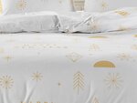 Parure de lit Noël 240 x 220 cm - Doré