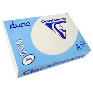 Ramette 500 Feuilles Dune 90g A4 210x297 mm Certifié FSC / TCF Blanc CLAIREFONTAINE