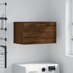 vidaXL Armoire murale Chêne marron 60x36 5x35 cm Bois d'ingénierie