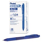 Roller encre gel liquide EnerGel-X BL110 bleu x 12 PENTEL