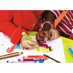 STABILO - Etui carton - lot de 18 crayons de couleur multi-talents  - 1 taille-crayon