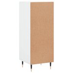 vidaXL Buffet blanc 34 5x34x90 cm bois d'ingénierie