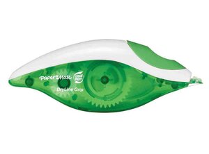 Rouleau correcteur DRYLINE GRIP 5 mm 8 5 m Transparent/vert x 12 Paper Mate