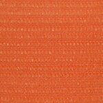 Vidaxl voile d'ombrage 160 g/m² orange 4x6 m pehd