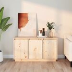 vidaXL Buffet 111x34x60 cm Bois massif de pin