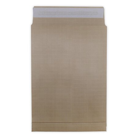 Lot de 20 enveloppes pochettes kraft armé à soufflet marron 250 x 353 + 30  mm