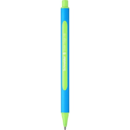 SCHNEIDER Stylo bille SLIDER BASIC XB capuchon, pointe large, corps  triangulaire, encre Bleu clair