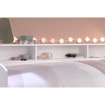 Lit banquette 2 tiroirs 90 x 200/190 cm - Mat chêne et blanc