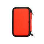 Trousse garnie antartik 3 compartiments 36 pieces rouge