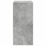 vidaXL Garde-robe gris béton 48x41x102 cm bois d'ingénierie