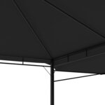 vidaXL Belvédère et double toits étentus 3x3x2 75 m Anthracite 180g/m²