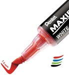 Marqueur pour tableau blanc maxiflo flex-feel  bleu x 12 pentel
