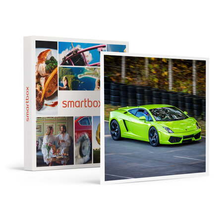 SMARTBOX - Coffret Cadeau Stage de pilotage : 4 tours sur le circuit de Pont-l'Évêque en Lamborghini Gallardo LP-560 -  Sport & Aventure