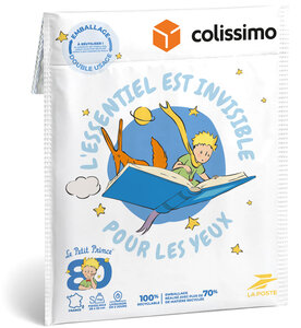 Colissimo Prêt-à-Envoyer France - Pochette souple double usage 1 kg - Petit Prince