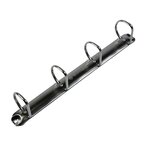 Classeur PP personnalisable Kreacover - 4 anneaux en D 60mm - A4 maxi - Blanc EXACOMPTA