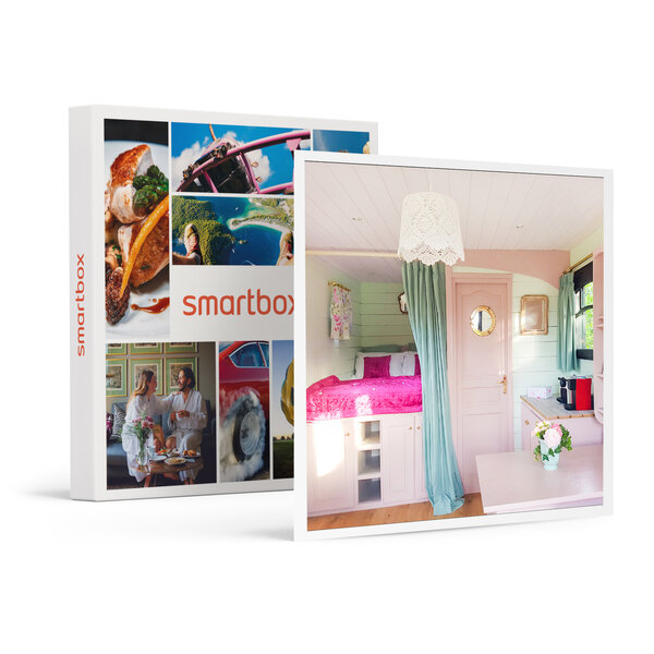 SMARTBOX - Coffret Cadeau Séjour insolite près de Troyes : 3 jours en roulotte et balade de 2h en Citroën 2 CV -  Séjour