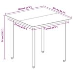 vidaXL Ensemble à dîner de jardin coussins 5 Pièces Résine tressée Verre