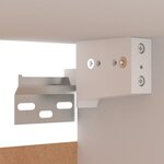vidaXL Meubles TV 7 Pièces Blanc 30 5x30x60 cm Bois d'ingénierie