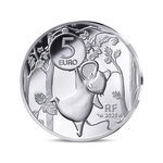 Ma première pièce - Monnaie de 5€ Argent BE colorisée