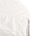 vidaXL Belvédère avec toit blanc 8 92x2 28x2 69 m polyéthylène