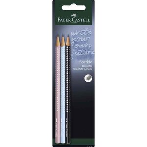 Kit d'écriture GRIP SPARKLE Harmony blister FABER-CASTELL