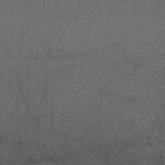 vidaXL Repose-pied Gris foncé 60x50x41 cm Tissu microfibre