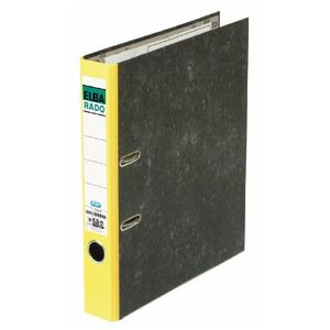 classeur rado papier marbré,largeur de dos: 50 mm Jaune ELBA